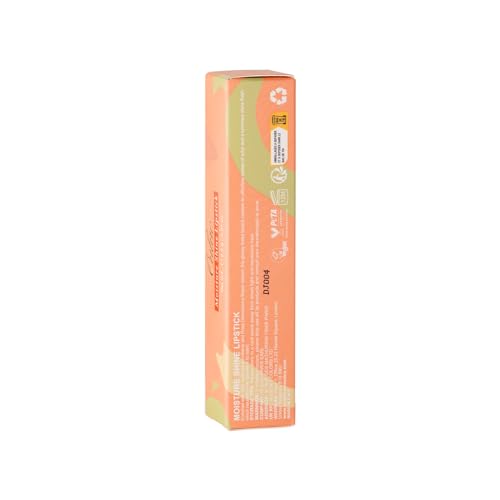 Oulac Moisturizing Shine Brown Red Lipstick for Women - 2 in 1 Glossy Brown Tinted Lip Balm, Hydrating Winter Lipstick for Dry Lips,Shine Juicy Finish Vegan 2.2g/0.07oz (03)
