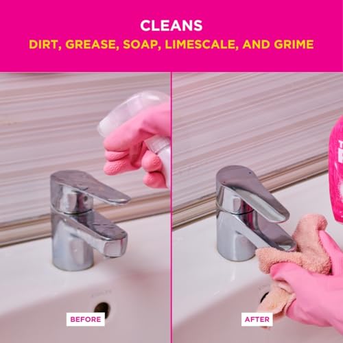 Stardrops - The Pink Stuff - Miracle Bathroom Foam Cleaner 750ml - Baths, Tiles, Soap Scum, Limescale, Streak Free