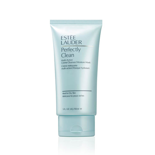 Estée Lauder Perfectly Clean Multi-Action Cream Face Cleanser/Moisture Mask, 5 Ounce