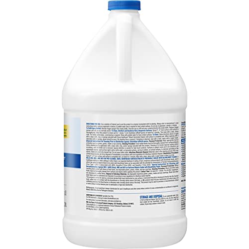 Clorox Healthcare Bleach Germicidal Cleaner Refill, 128 Fluid Ounces, Pack of 4 (Package May Vary)