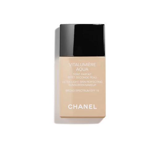 Makeup - Chanel - Vitalumiere Aqua Ultra Light Skin Perfecting Make Up SFP 15 - # 22 Beige Rose 30ml/1oz