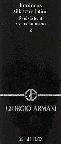 Giorgio Armani Luminous Silk Foundation, No. 2 Ivory, 1 Ounce