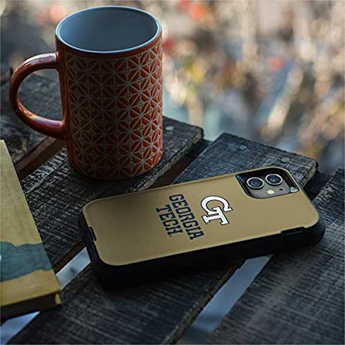 Skinit Decal Skin Compatible with OtterBox Defender iPhone 11 Case - Officially Licensed College Georgia Tech GT Design