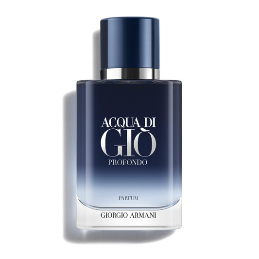 Armani Beauty – Acqua di Giò Profondo – Eau de Parfum – Cologne for Men – Fougère Aromatic & Ambery Men’s Fragrance – Bergamot, Everlasting essence, Cistus & Patchouli Not - 1.0 Fl Oz