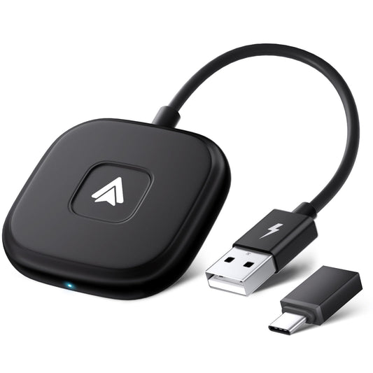 LXJTHT Android Auto Wireless Adapter Plug and Play Car Dongle for Factory Wired Android Auto in All Cars - Low Latency and Easy to Install