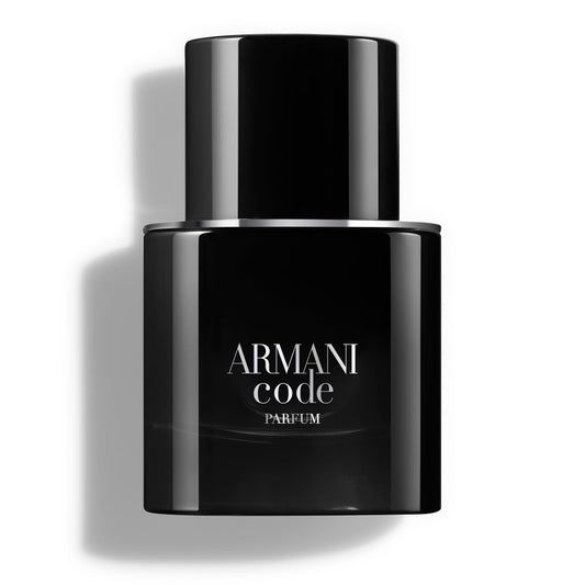 Armani Beauty - Code - Parfum - Cologne for Men - Fresh & Aromatic Men’s Fragrance - Bergamot, Clary Sage, Tonka Bean Notes - 1.0 Fl Oz