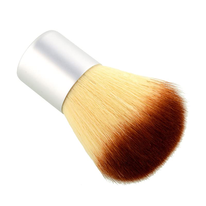 AKOAK 4 Pcs/Set Natural Bamboo Handle Makeup Brush, with a Storage Bag, Very Suitable for Travel, Blush/Powder/Eye Shadow Brush Set, Beauty Tools