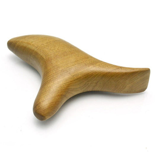 Broman Reflexology Tools, Wood Therapy Massage Tools, Widely Used as Head Neck Hand Waist Calf Leg Foot Massager, Small Tool but High Usefulness – Triangle Massager