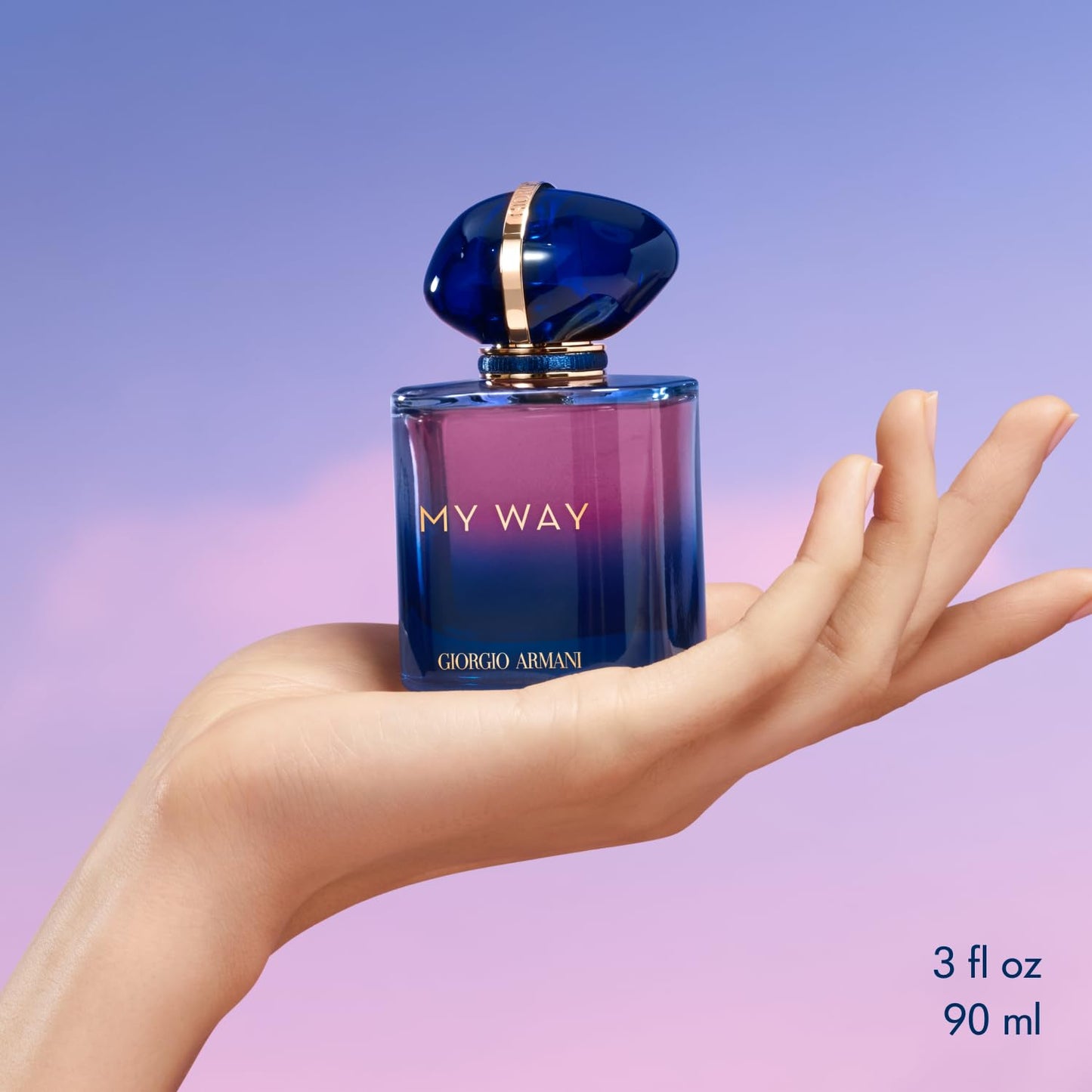 Armani beauty – My Way – Parfum – Perfume for Women – Floral Woody & Powdery Fragrance – Bergamot, Iris & Tuberose, Vanilla Notes - 1.7 Fl Oz