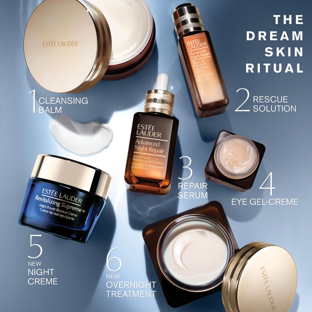 Estée Lauder Revitalizing Supreme+ Night Power Bounce Cream Moisturizer with Peptides for Firmness, 1.7 Ounce