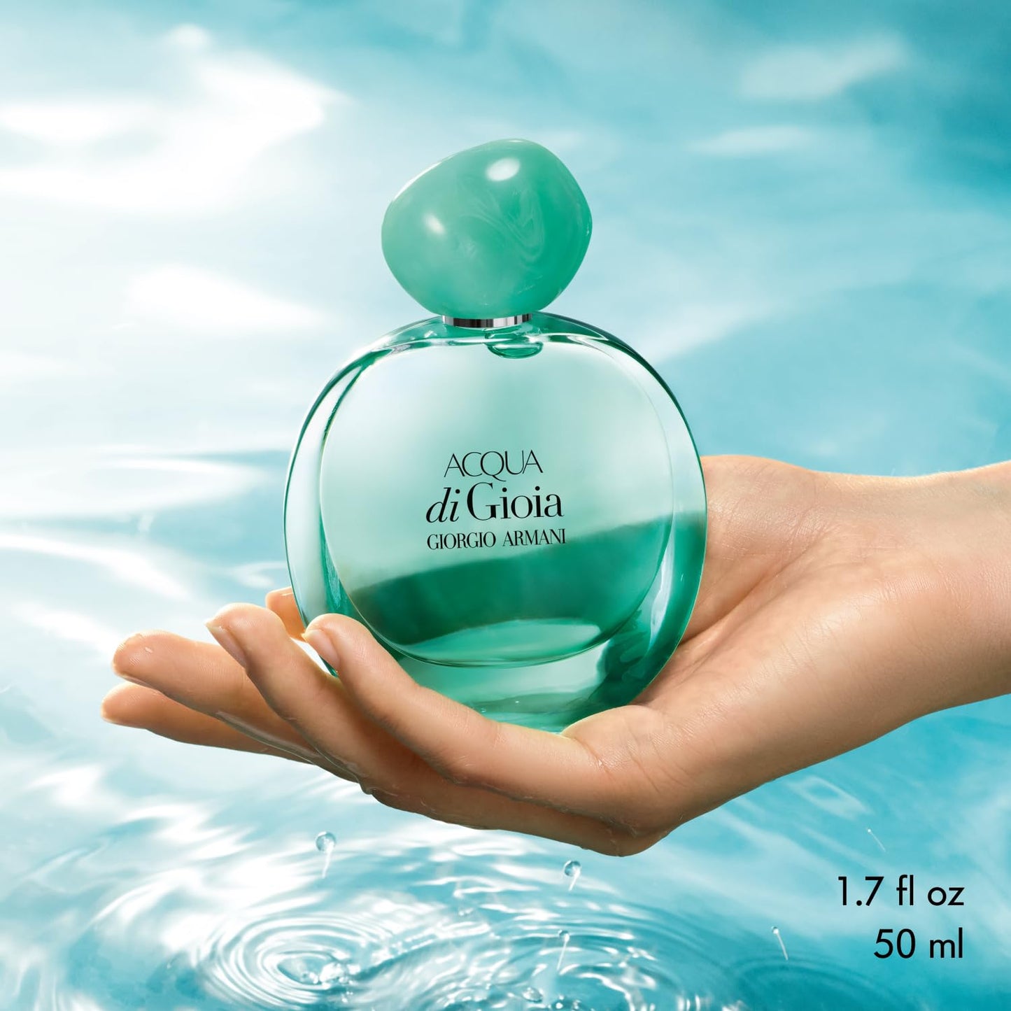 Armani Beauty – Acqua Di Gioia – Eau de Parfum Intense – Floral Citrus Women’s Fragrance – Bergamot & Red Fruits Accord, Jasmin, Cedarwood Notes - 0.3 Fl Oz