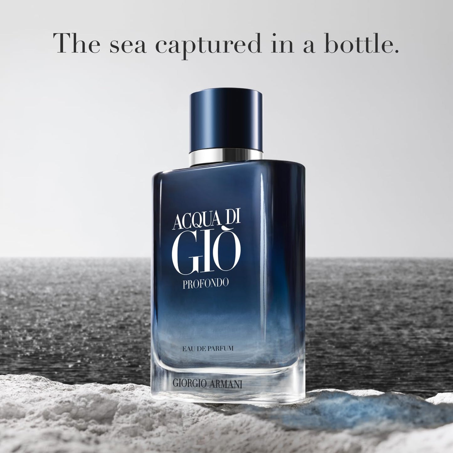 Armani Beauty - Acqua di Giò Profondo - Eau de Parfum - Cologne for Men - Fresh & Aromatic Men’s Fragrance - Mandarin, Lavender, Cedarwood Notes - 6.7 Fl Oz