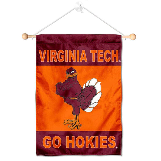 College Flags & Banners Co. Virginia Tech Hokies Hokie Banner for Windows Doors and Walls