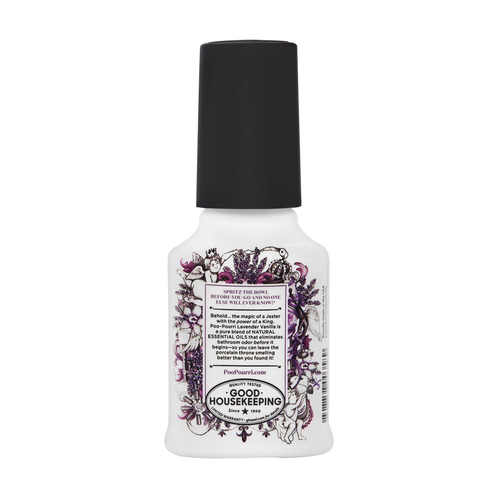 Poo-Pourri Before-You-Go Toilet Spray, Lavender Vanilla, 2 Fl Oz - Lavender, Vanilla and Citrus