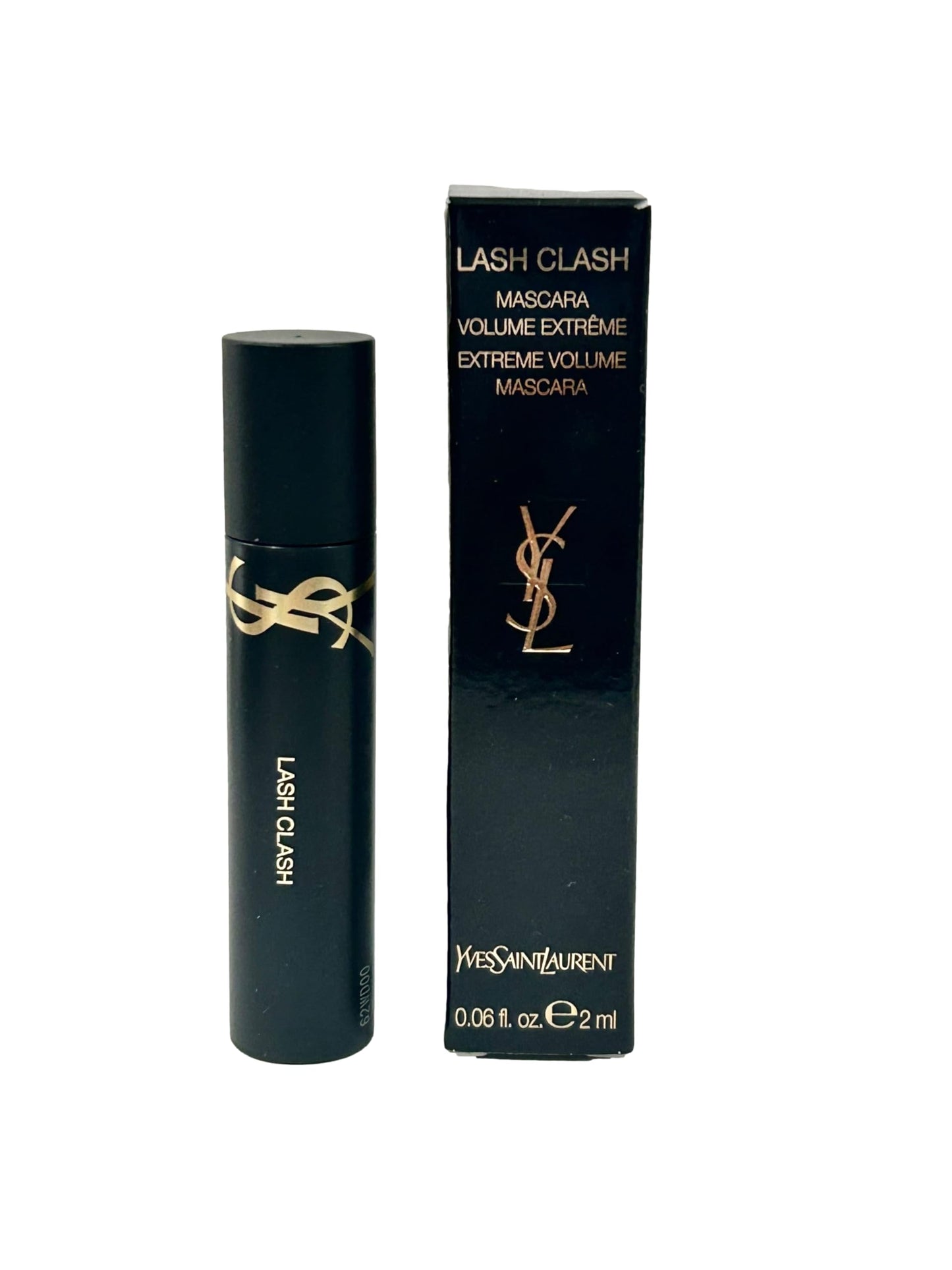 Yves Saint Laurent YSL Mascara LASH CLASH Noir Black SMALL 2 ML 0.06 FL OZ MINI TRAVEL SIZE