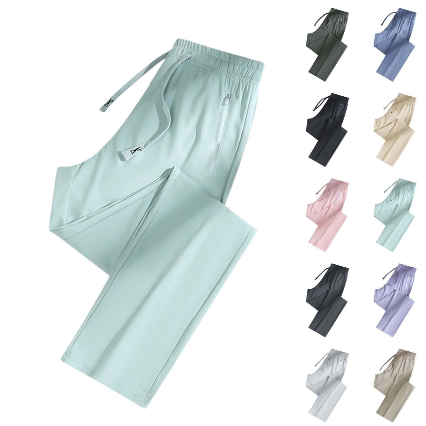 subscriptions on My Account My The+Orders Stretchy Pants for Women 2025 Unisex Trendy Elastic Soild Color Quick Drying Pants Todays Daily Deals Clearance Items Sales Today Clearance