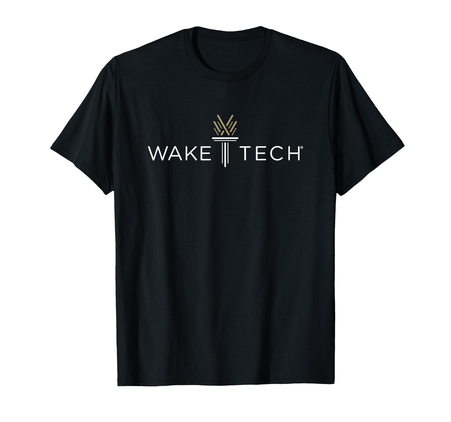 Wake Tech Community College Torch Logo T-Shirt