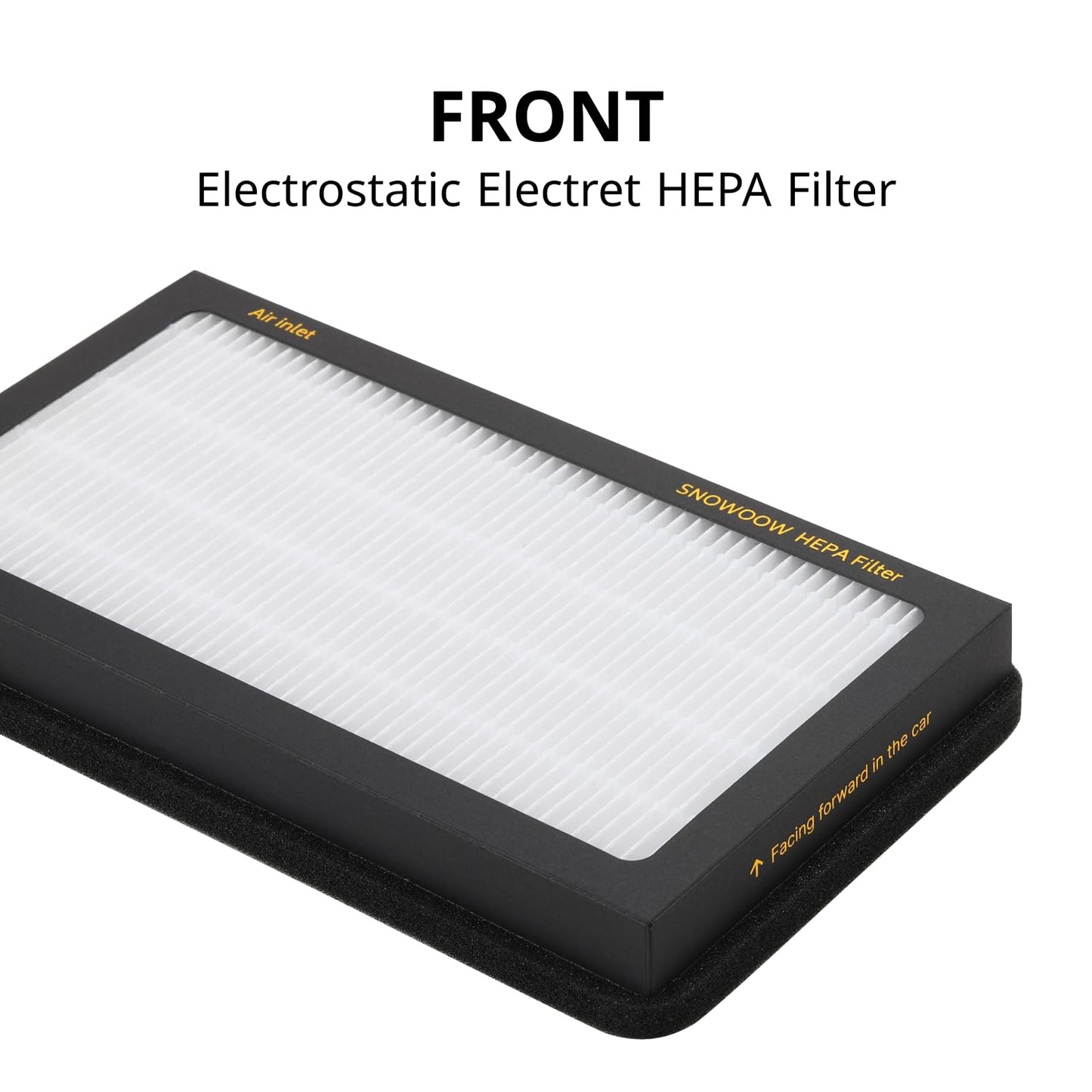 Tesla Model 3 Model Y Air Filter HEPA 2 Pack with Activated Carbon Tesla Cabin Air Filter Replacement (2016-2025)