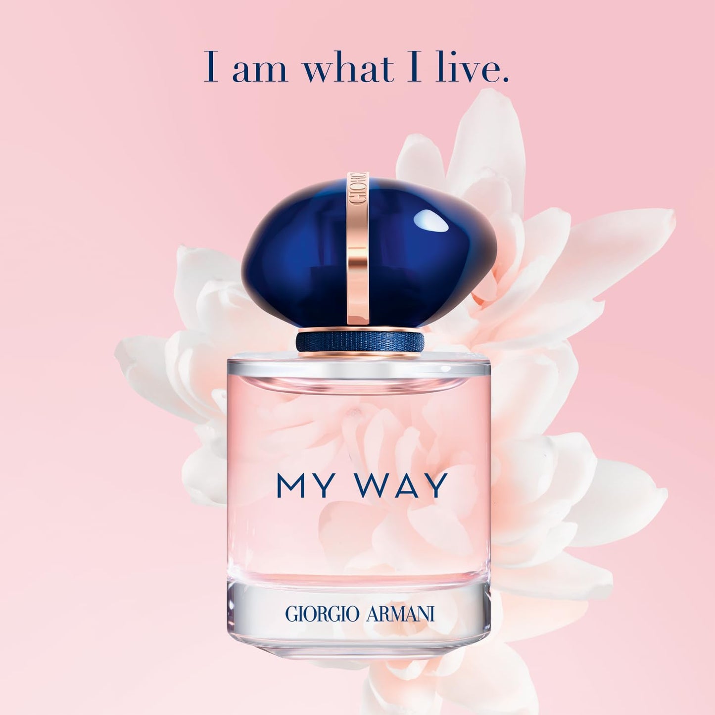 Armani Beauty- My Way - Eau de Parfum - Women's Perfume - Floral Woody Fragrance - Bergamot, Orange Blossom, Tuberose, Jasmine, Cedarwood, Vanilla and White Musk Notes - 3.0 FL Oz