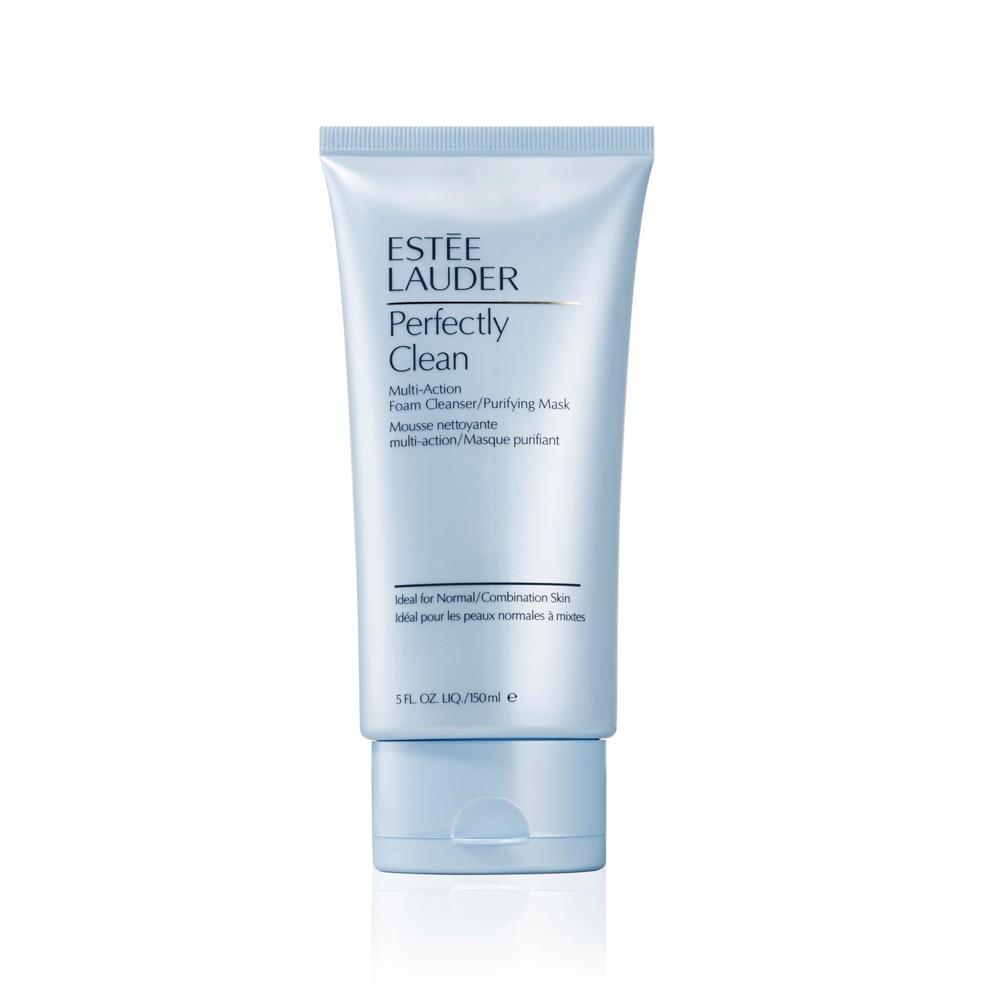 Estée Lauder Perfectly Clean Multi-Action Foaming Face Cleanser/Purifying Face Mask, 5.0 fl oz