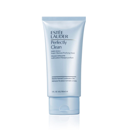 Estée Lauder Perfectly Clean Multi-Action Foaming Face Cleanser/Purifying Face Mask, 5.0 fl oz