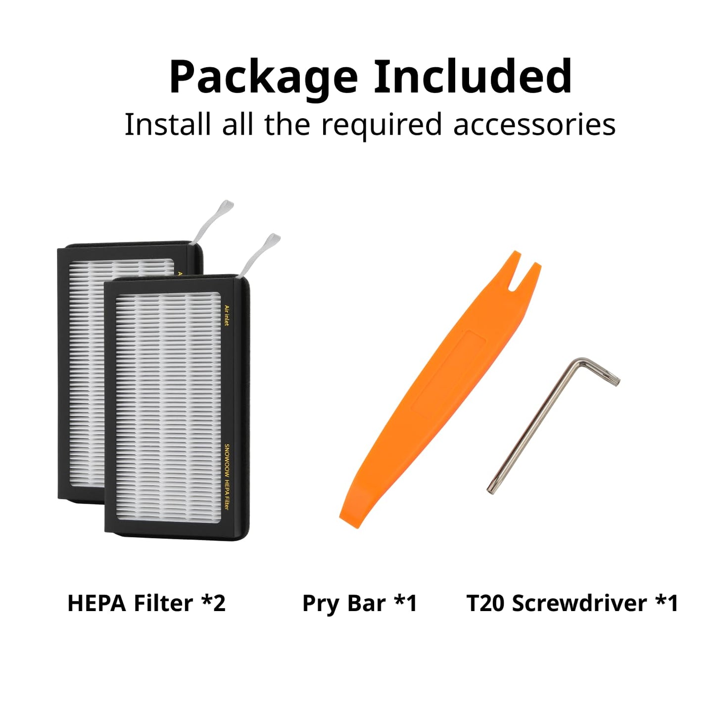 Tesla Model 3 Model Y Air Filter HEPA 2 Pack with Activated Carbon Tesla Cabin Air Filter Replacement (2016-2025)