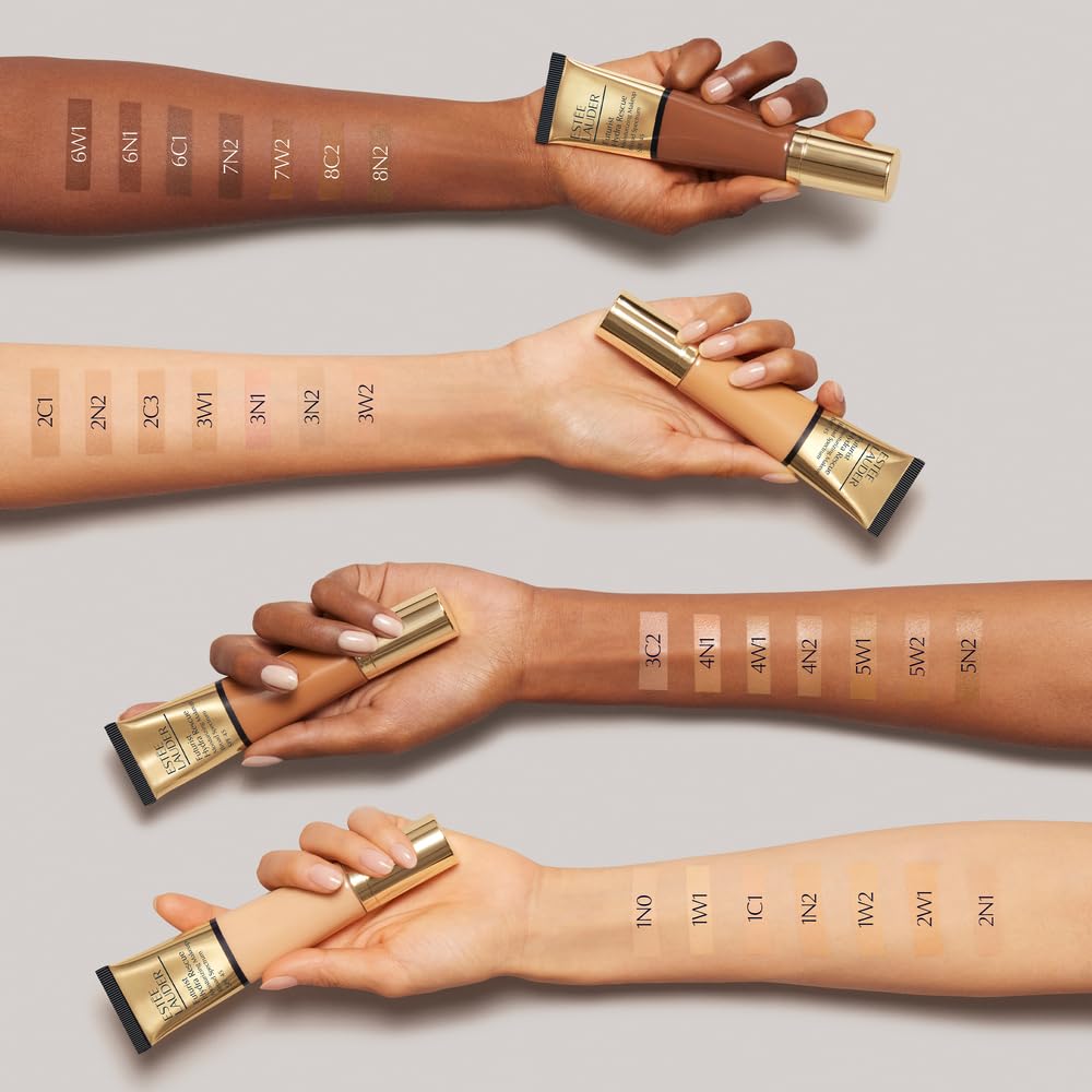 Estée Lauder Futurist Hydra Rescue Moisturizing Foundation SPF 45 for a 12-Hour Glow, 1.2 Fl Oz, 2N1 Desert Beige