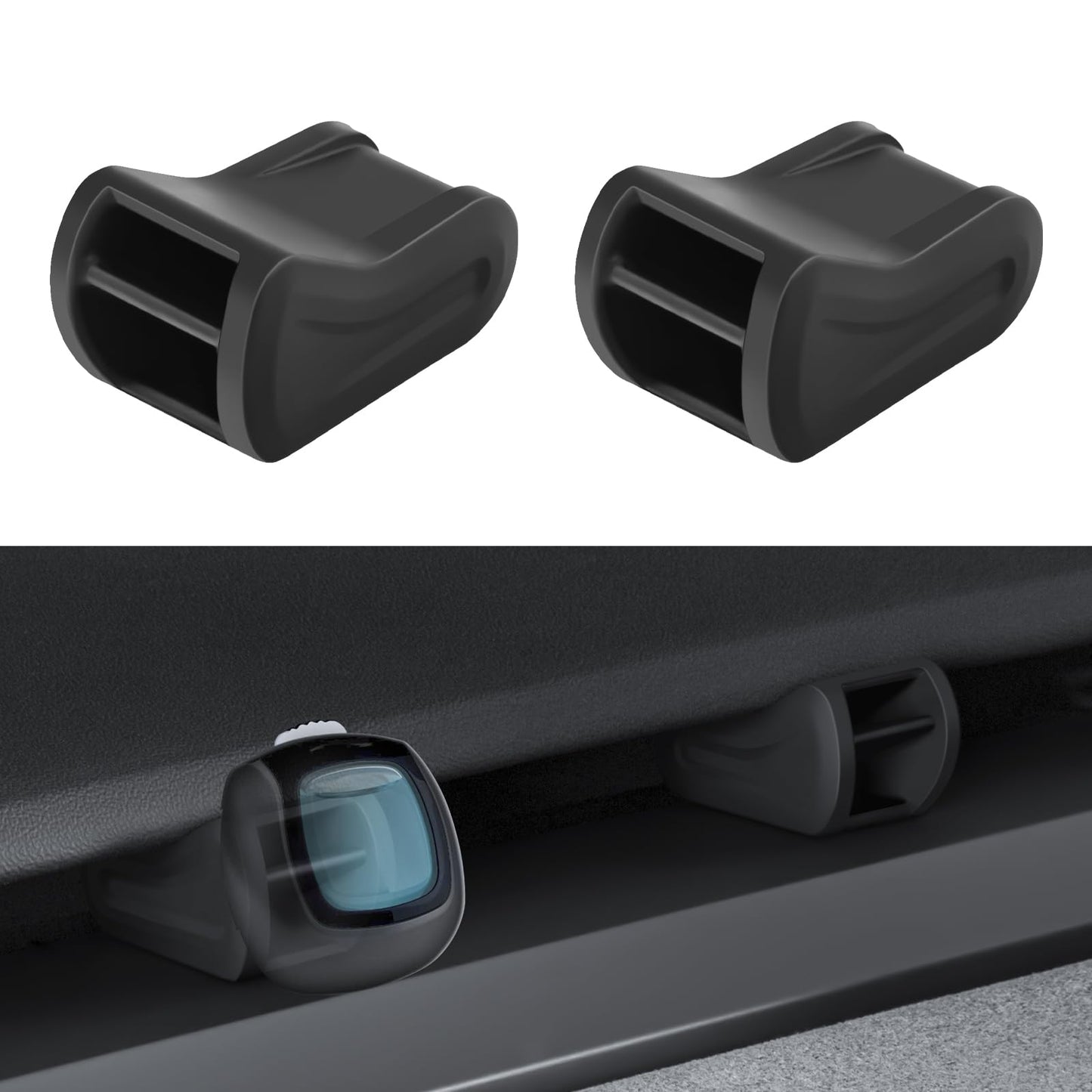 KUNIST 2Pcs Air Freshener Adapter Designed for 2017-2023 Tesla Model 3 and 2020-2025 Model Y Air Vent (Air Freshener not Included)