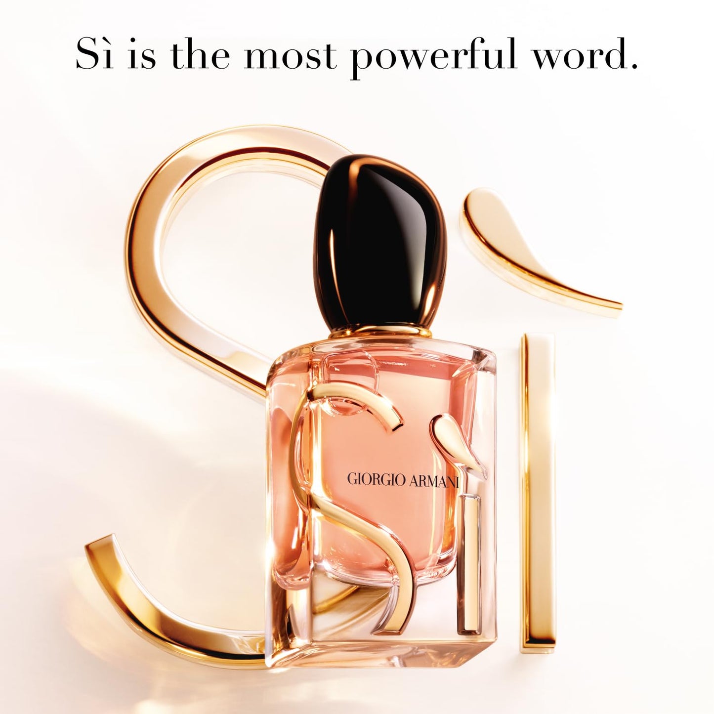 Armani Beauty – Sì Intense – Eau de Parfum – Perfume for Women – Chypre Ambery Fruity Fragrance – Blackcurrant Nectar, Damascena Rose, Black Tea Notes - 1.0 Fl Oz