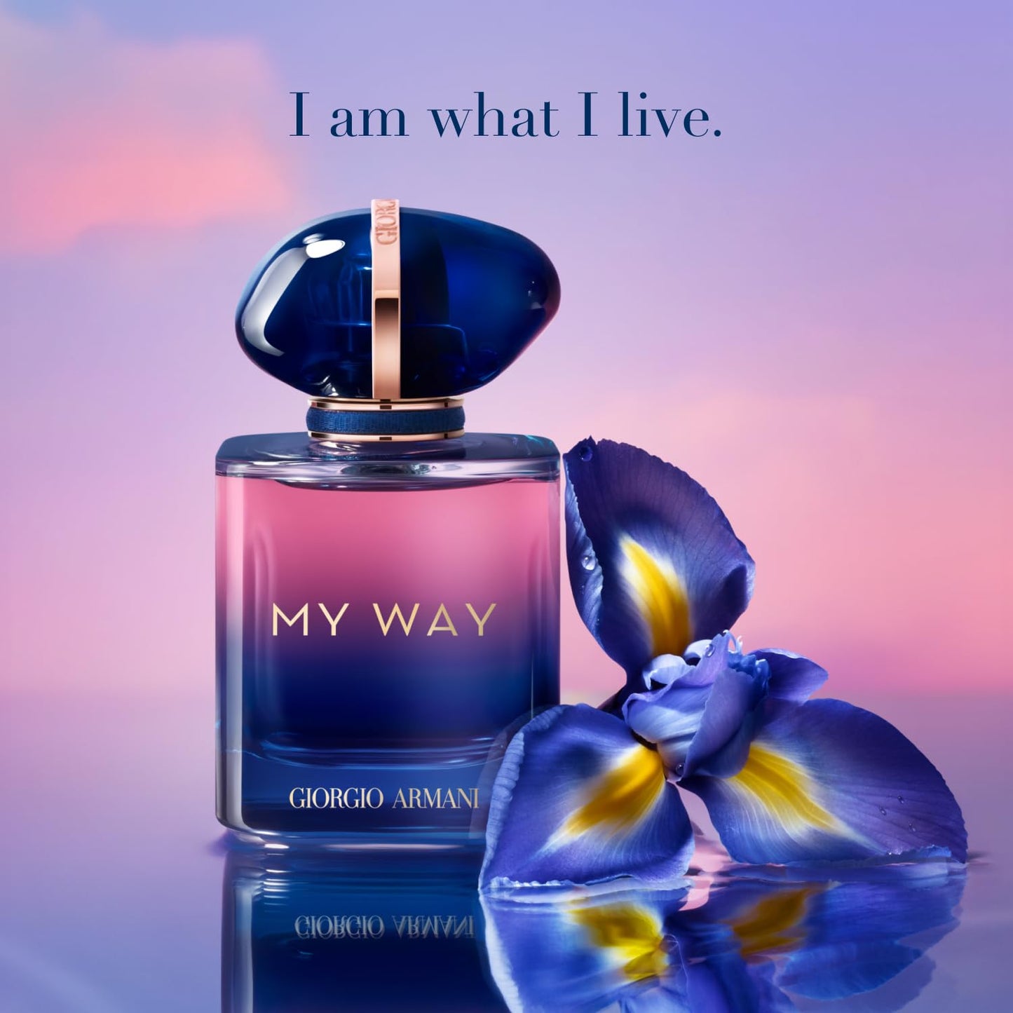 Armani beauty – My Way – Parfum – Perfume for Women – Floral Woody & Powdery Fragrance – Bergamot, Iris & Tuberose, Vanilla Notes - 1.7 Fl Oz