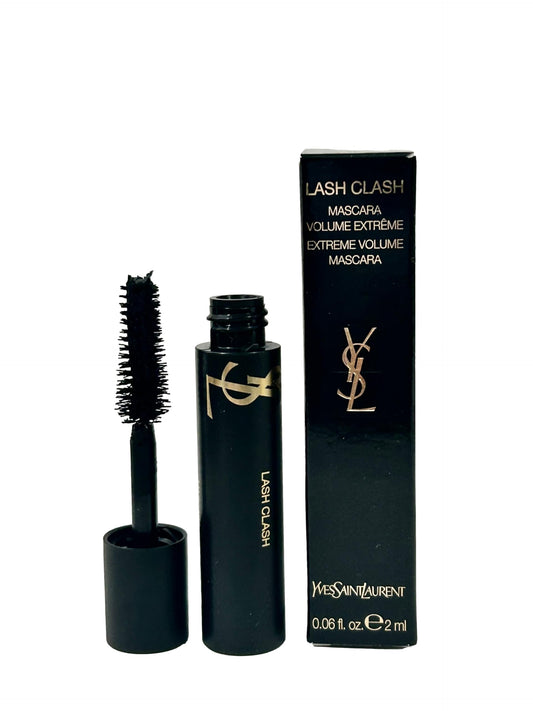 Yves Saint Laurent YSL Mascara LASH CLASH Noir Black SMALL 2 ML 0.06 FL OZ MINI TRAVEL SIZE
