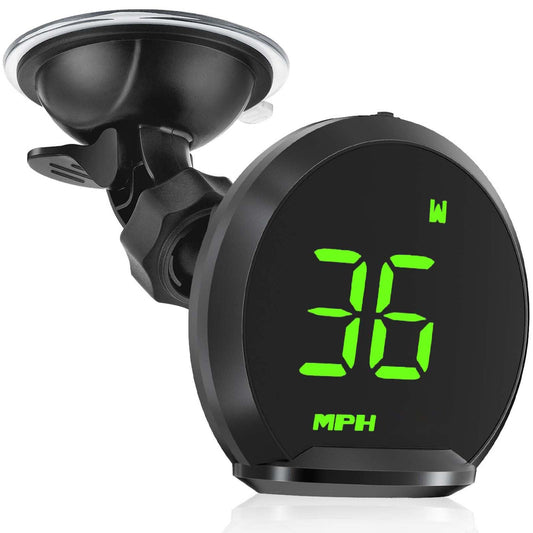 ACECAR Digital GPS Speedometer New HUD Car Head Up Display LCD Display with MPH Digital Speed Compass Direction Driving Distance Altitude Overspeed Alert for All Vehicle