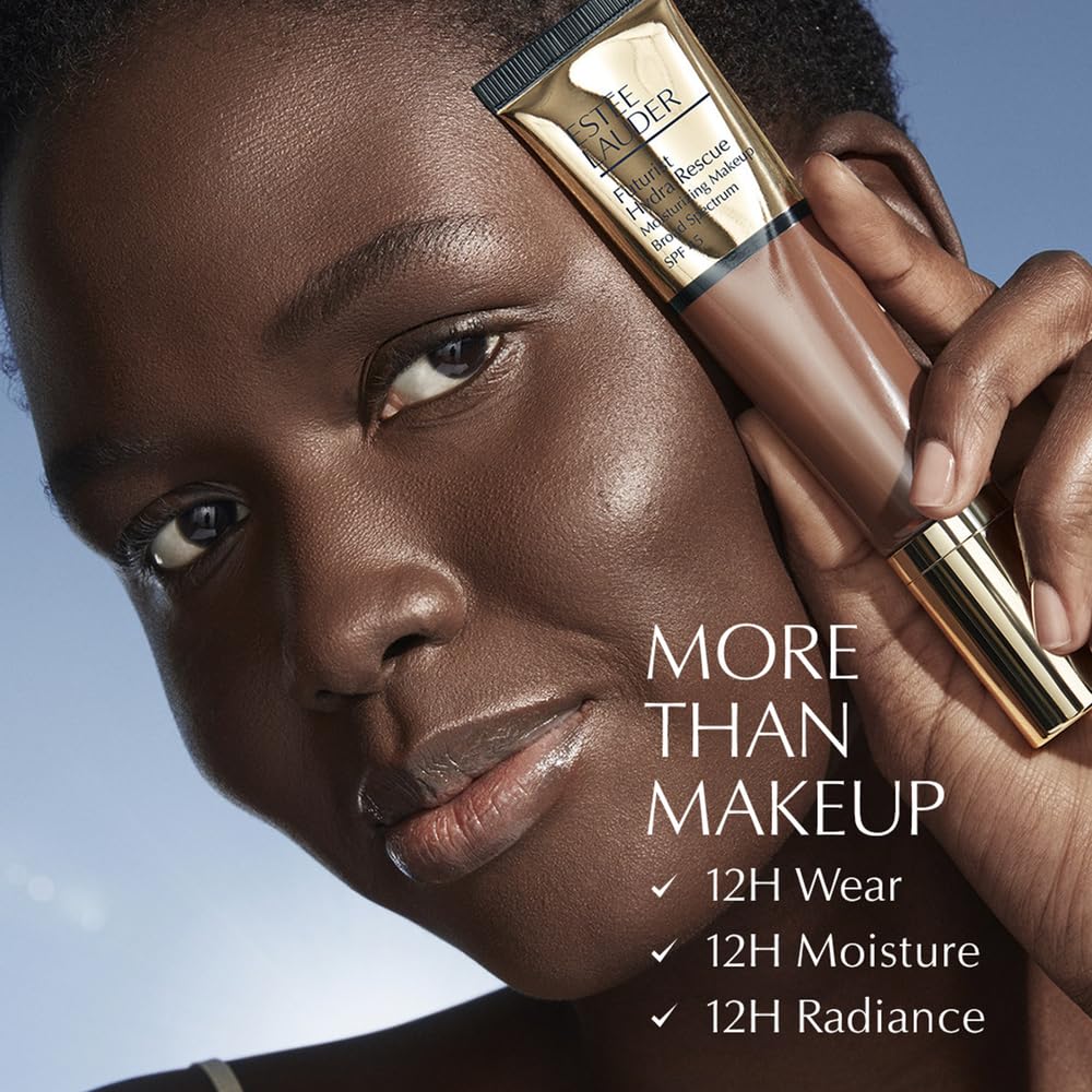 Estée Lauder Futurist Hydra Rescue Moisturizing Foundation SPF 45 for a 12-Hour Glow, 1.2 Fl Oz, 2N1 Desert Beige