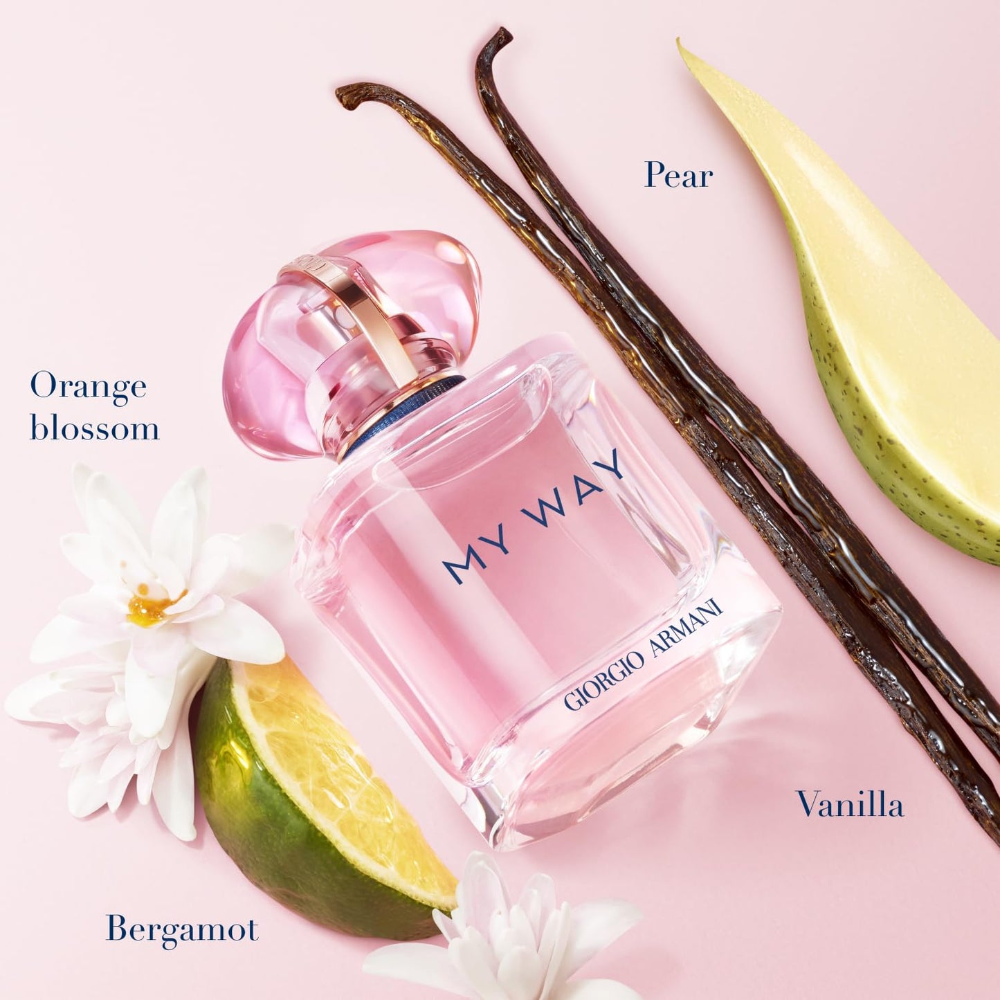 Armani Beauty – My Way Nectar – Eau de Parfum – Perfume for Women – Floral Fruity Women’s Fragrance – Bergamot & Pear, Tuberose Heart, Vanilla Notes - 1.0 Fl Oz