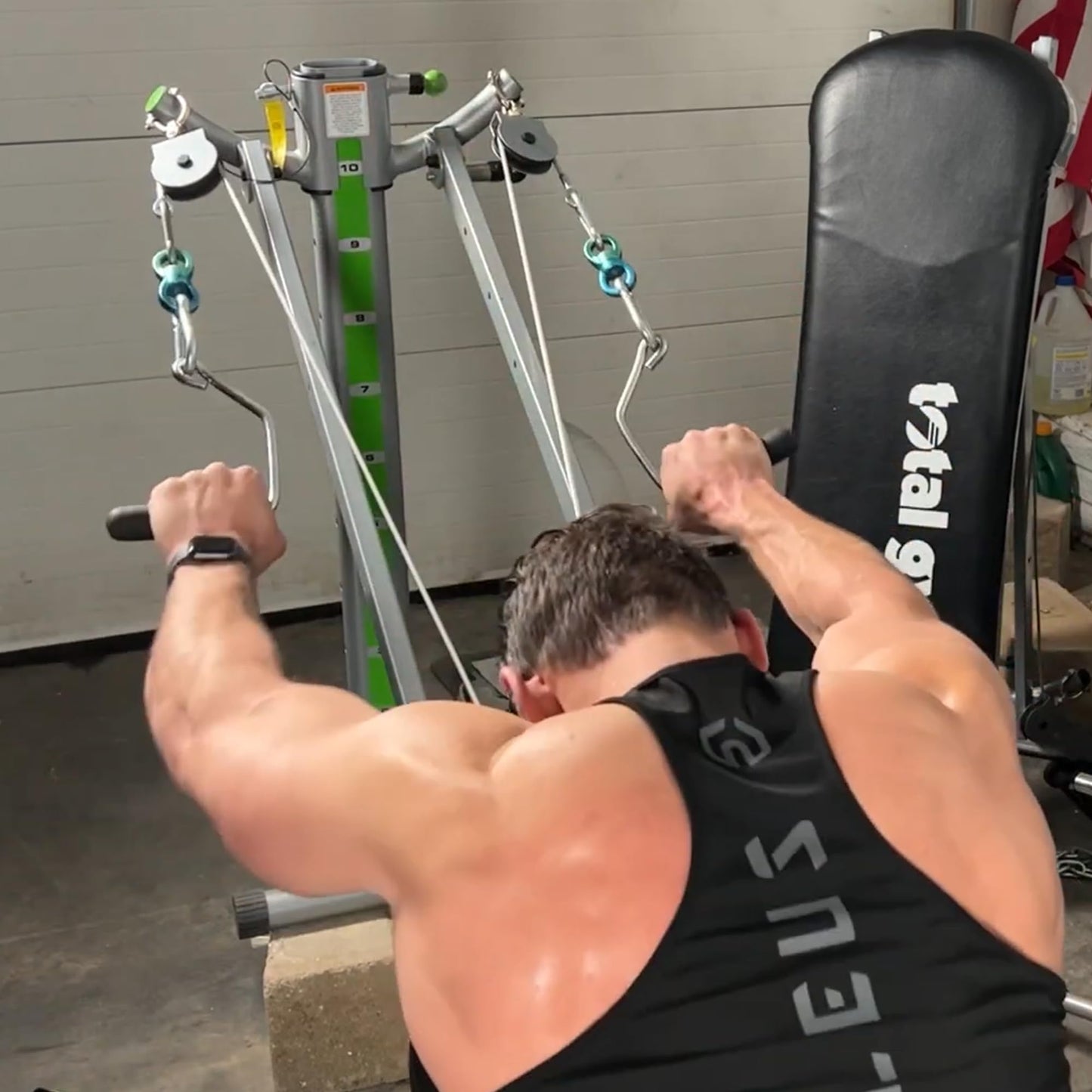 Total Gym APEX G5 Indoor Home Fitness Incline Weight Trainer with 10 Resistance Levels - Workout Machine Equipment for Abs, Legs, Shoulder, Arms and Back