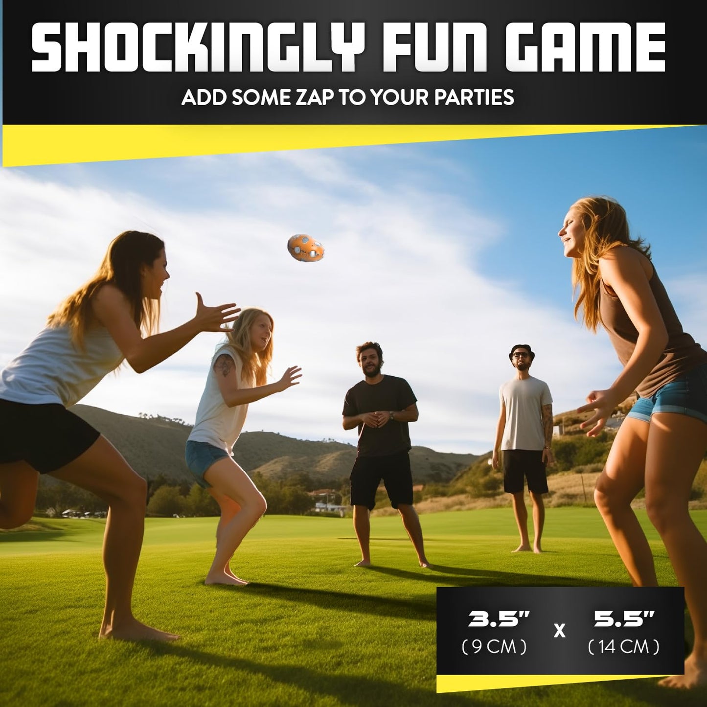 Squirrel Products Shocktato Party Game, the Hilariously Funny Game of Shocking Potato, Fun Party Games for Teens