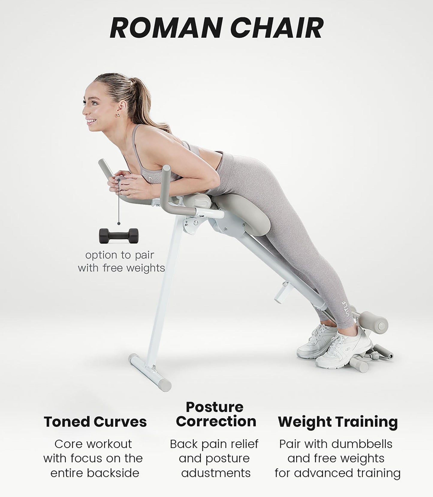 WONDER CORE Pro Max, Ab Machine for Stomach Workout, Ab Workout Equipment for Home Gym, Ab Trainer, 4-in-1 Exercise Equipment: Rowing Machine, Leg Press Machine, Ab Glider Machine, Roman Chair