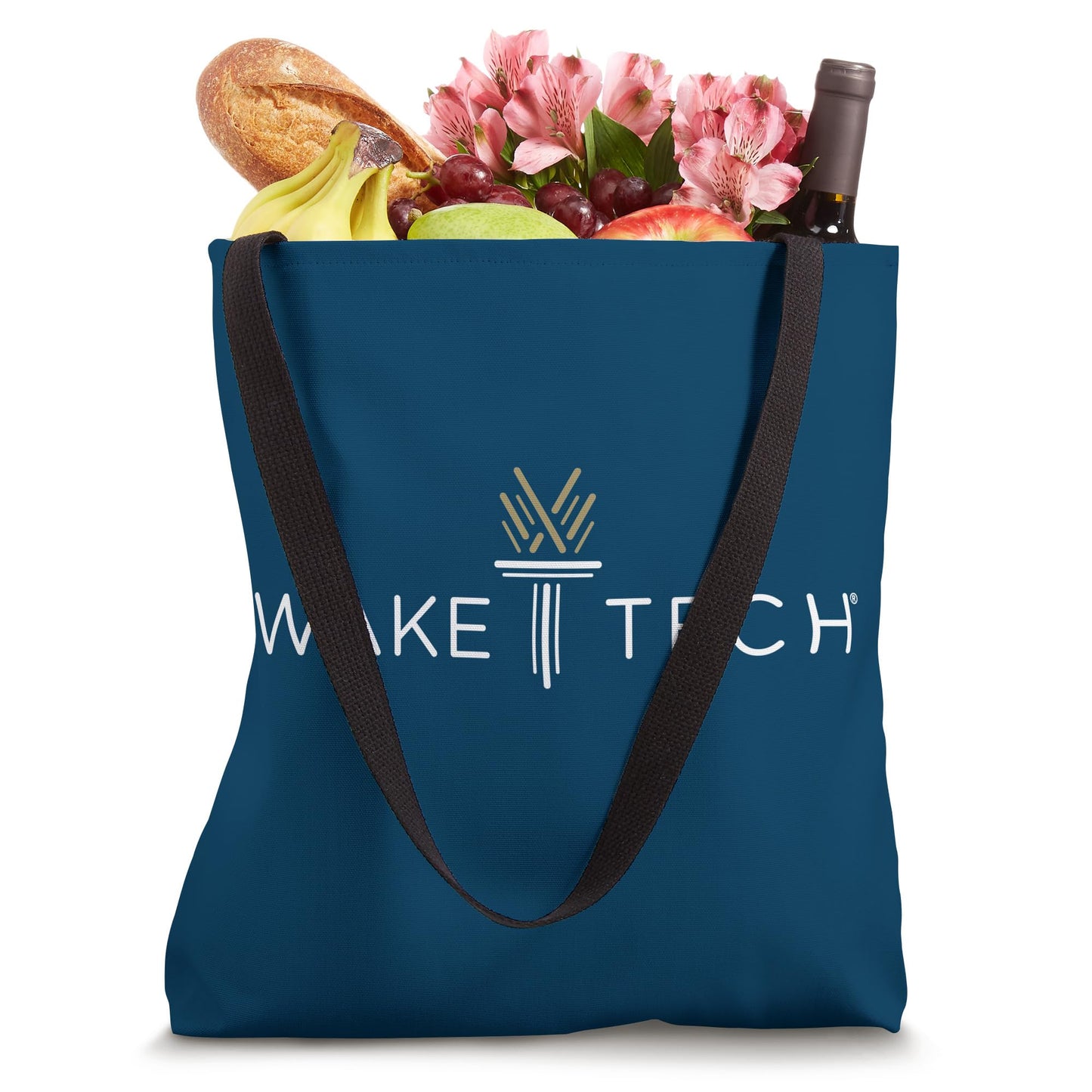 Wake Tech Community College Torch Logo Tote Bag
