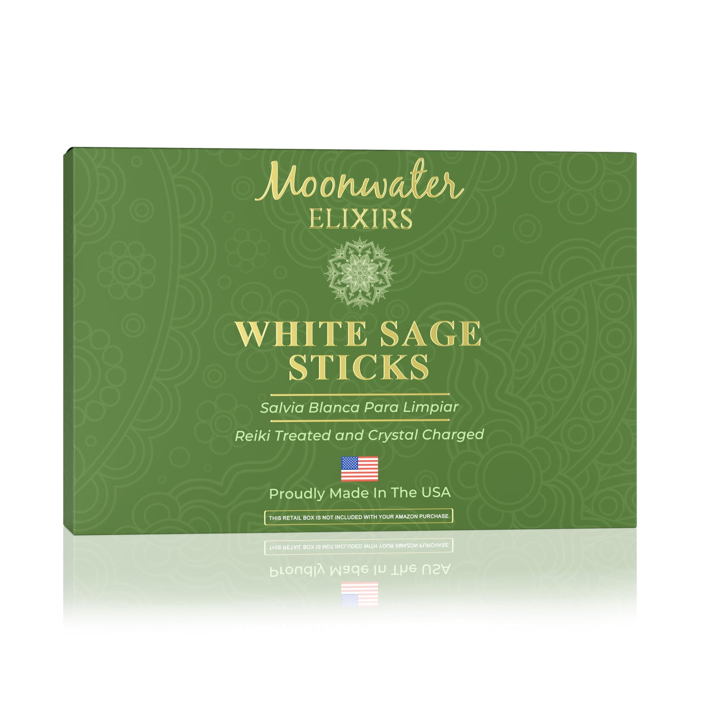 Native American Organic White Sage Smudge Sticks - Salvia Blanca para Limpiar - Sacred New Age Rituals for Energy Clearing, Meditation, Negative Energy Removal, Purification, Spiritual Healing. (3)