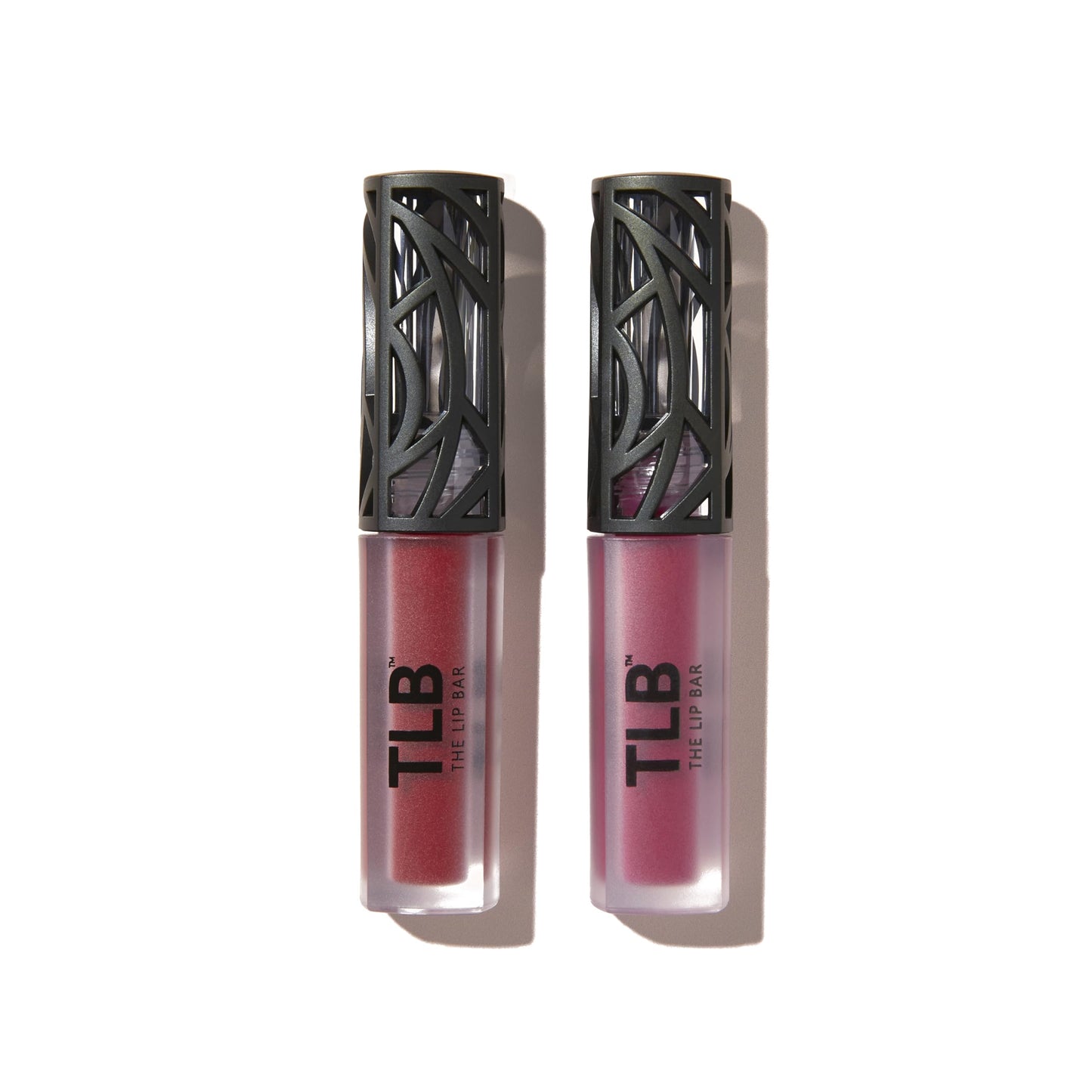 The Lip Bar - Nonstop Liquid Matte Lipstick 2-Pack, Bawse Lady (Blue Red) + Rich Auntie (Deep Berry) - High Pigment - One Swipe - Long Lasting - Jojoba Oil & Vitamin E - Vegan - .24 fl oz