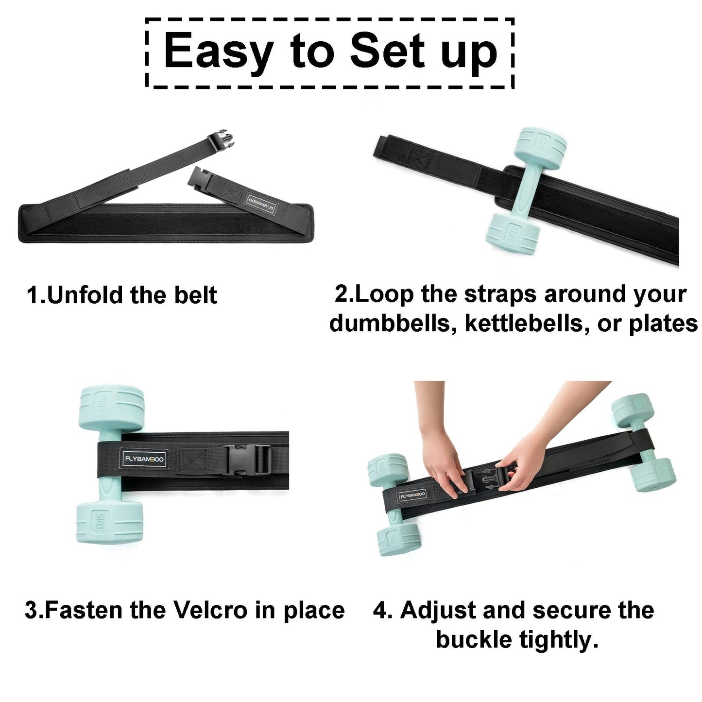 Hip Thrust Belt for Dumbbells,Booty Belt for Hip Thrust Slip-Resistant Padding