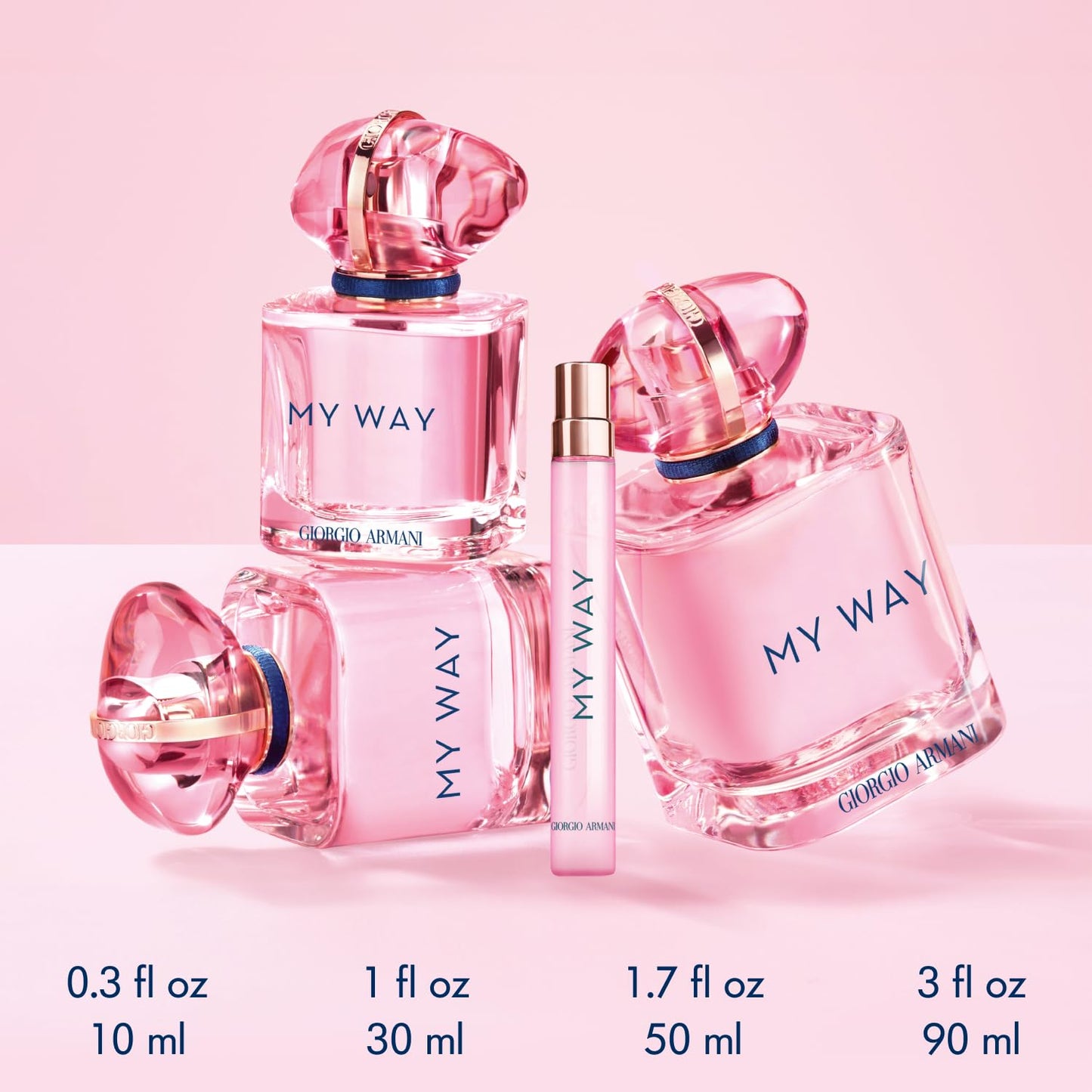 Armani Beauty – My Way Nectar – Eau de Parfum – Perfume for Women – Floral Fruity Women’s Fragrance – Bergamot & Pear, Tuberose Heart, Vanilla Notes - 1.0 Fl Oz