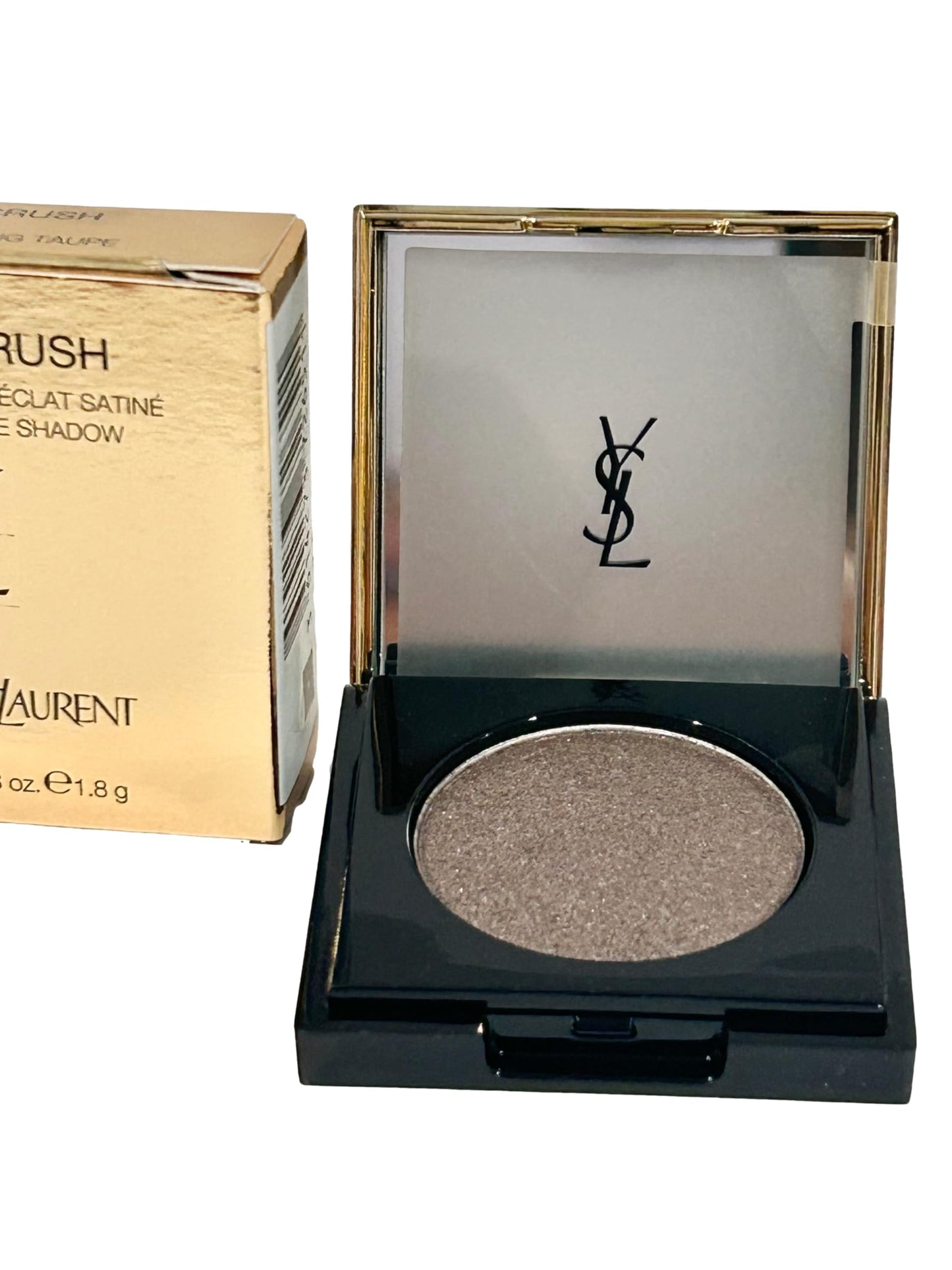 Yves Saint Laurent Satin Crush Satin Glow Eye Shadow, 0.063 oz/1.8 g, Color # 28 UNCONFORMING TAUPE