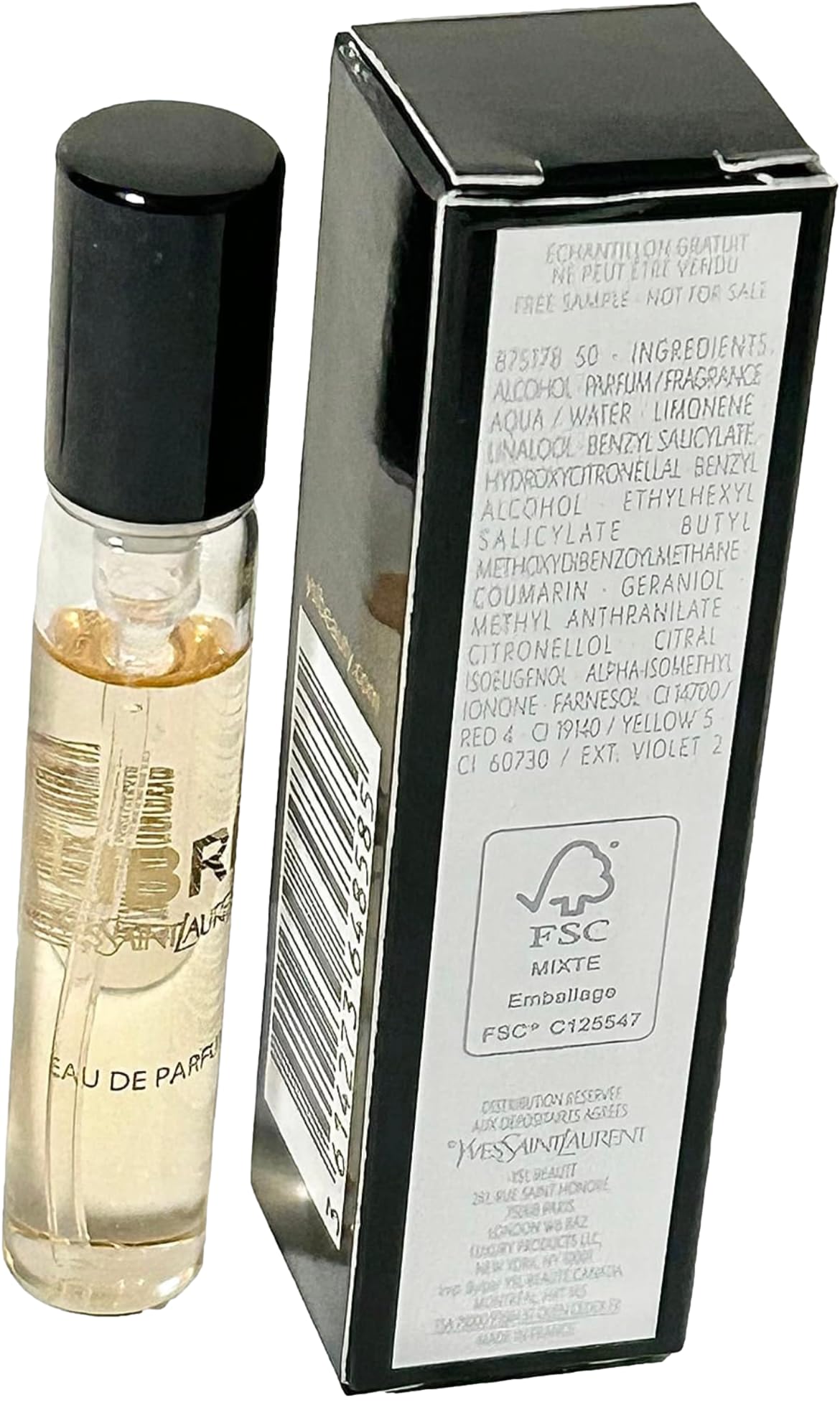 Yves Saint Laurent YSL Libre Mini Sample Perfume Women mall Travel 3 ml / 0.1 oz