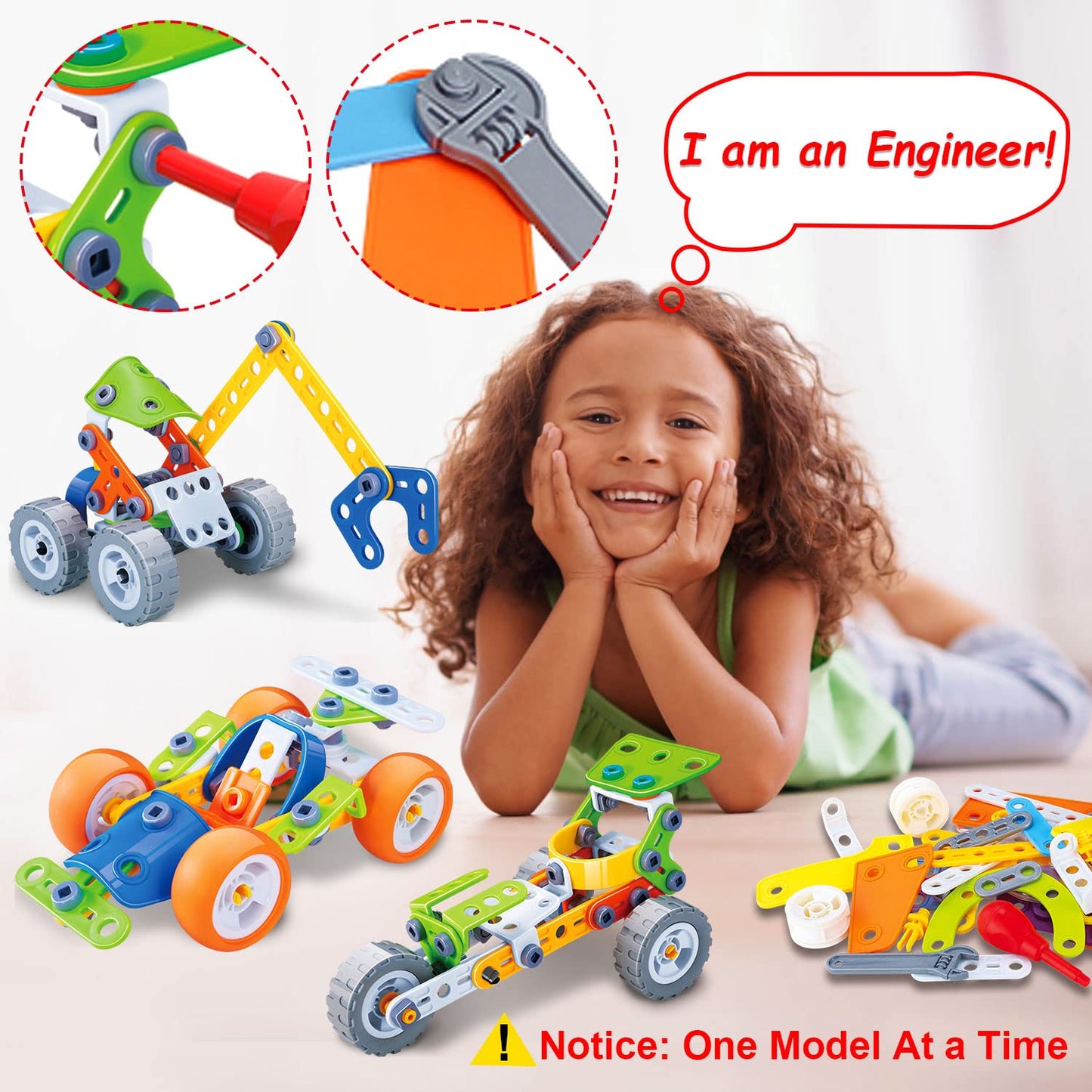 10 in 1 STEM Toys for 4 5 6 7 8+ Year Old Boy Girl Birthday Gifts Building Toys for Kids Ages 4-8 5-7 6-8 Educational Stem Activities for Boys 4-6 8-10 Construction Creative Games Easter Idea Gift