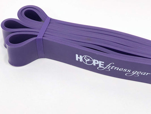 Hope Fitness Gear Large Loop Resistance Bands - Pull Up Assist Bands (Purple, 72)