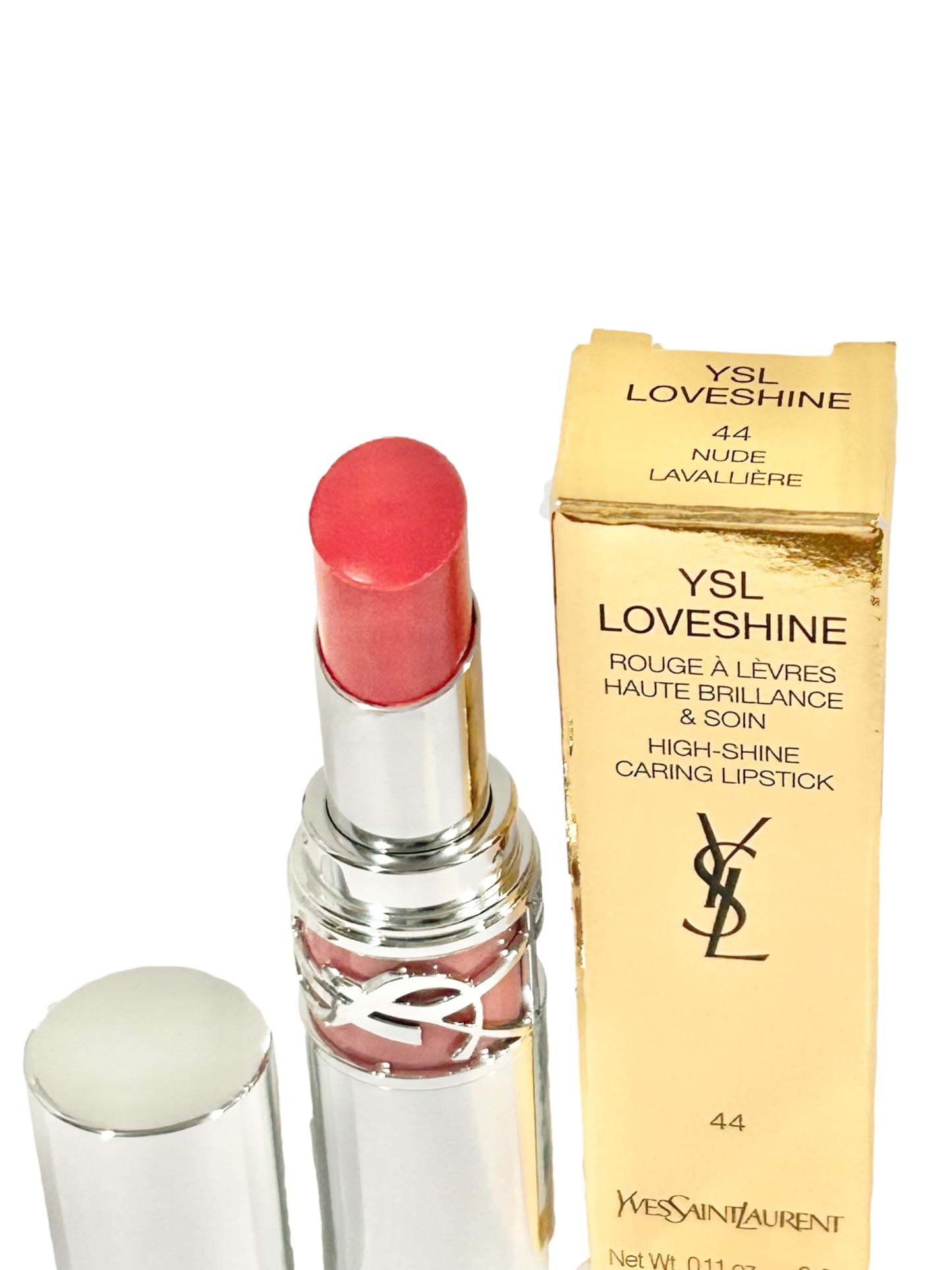 Yves Saint Laurent YSL LOVESHINE High Shine Caring Lipstick # 44 NUDE LAVALLIERE Women 0.11 oz / 3.2 g