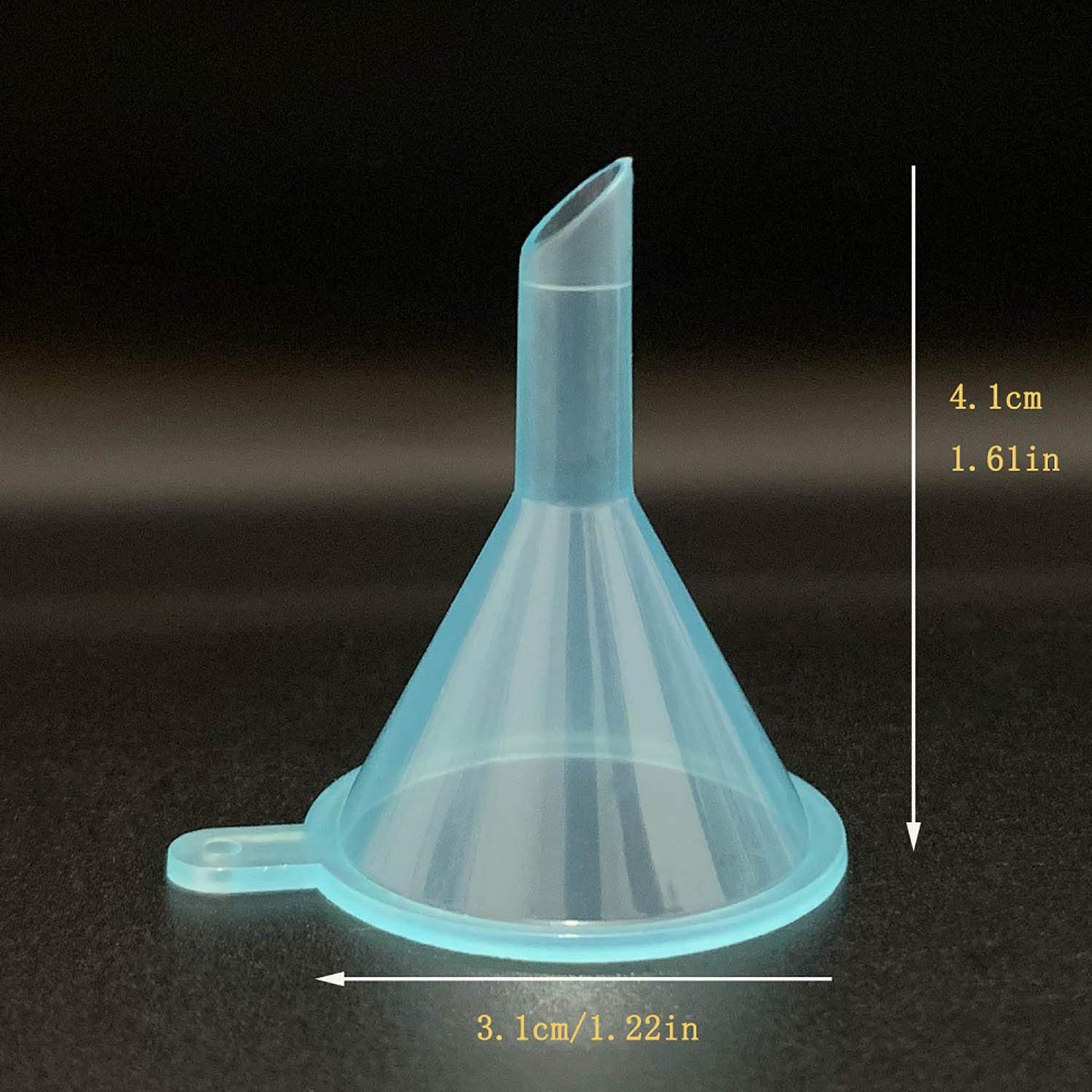 Avenoir Refillable Cosmetic Containers Funnels, Funnels for Filling Bottles of Lotion, Water, Essential Oils, Lotions, Shampoo, Conditions, Cleaning Products, 3 Blue