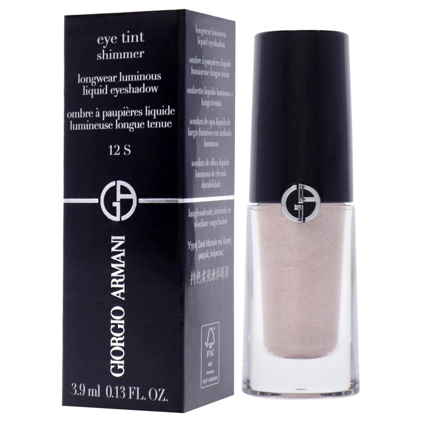 Giorgio Armani Eye Tint Eyeshadow - 12 Shell for Women - 0.13 oz Eye Shadow