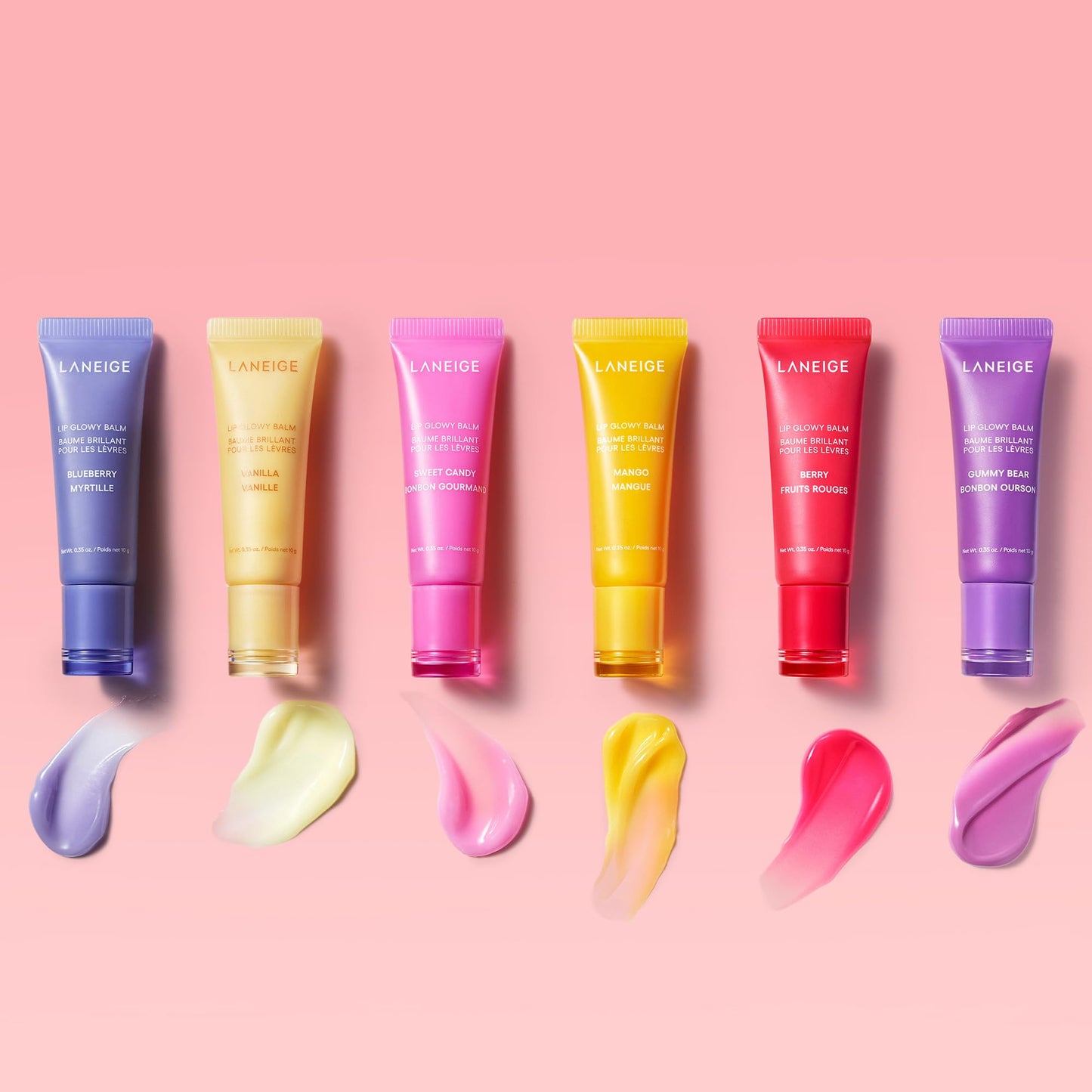 LANEIGE Lip Glowy Balm Berry: Hydrate, Glossy, Lightweight, Moisturize & Tint with Shea Butter (Packaging May Vary)